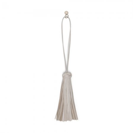 Charm nappina in pelle beige - Naturale