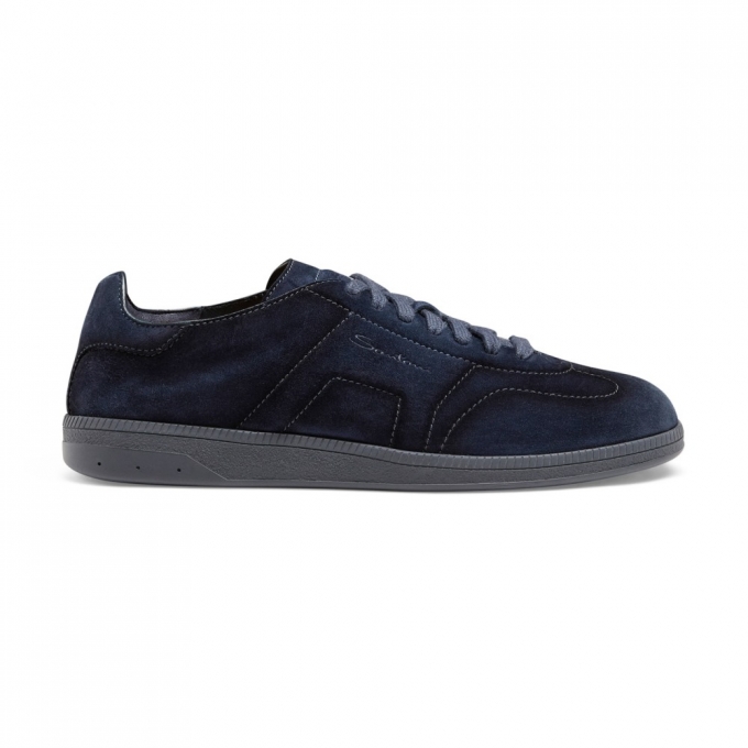 Sneaker DBS Oly da uomo in suede blu - Blu