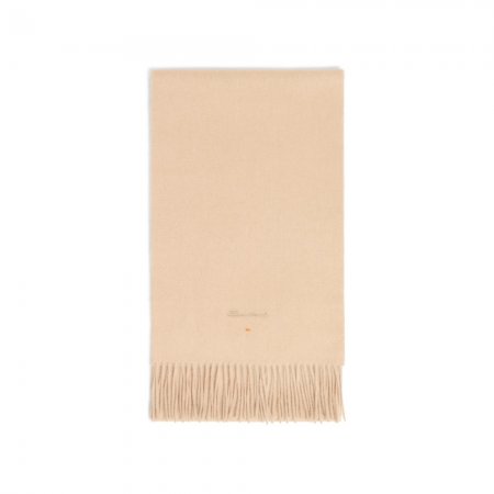 Sciarpa in cashmere beige - Naturale