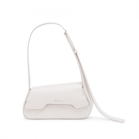 Borsa ThePluto in pelle bianca - Bianco