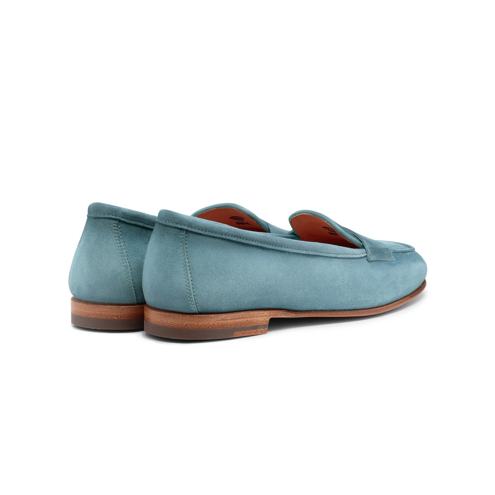 Mocassino Carla da donna in suede beige - Naturale