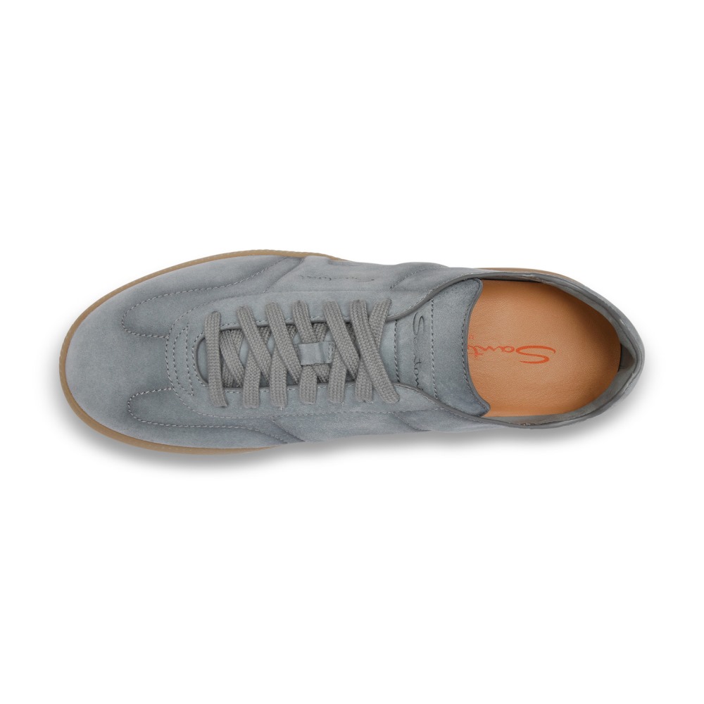 Sneaker DBS Oly da uomo in suede azzurro - Azzurro