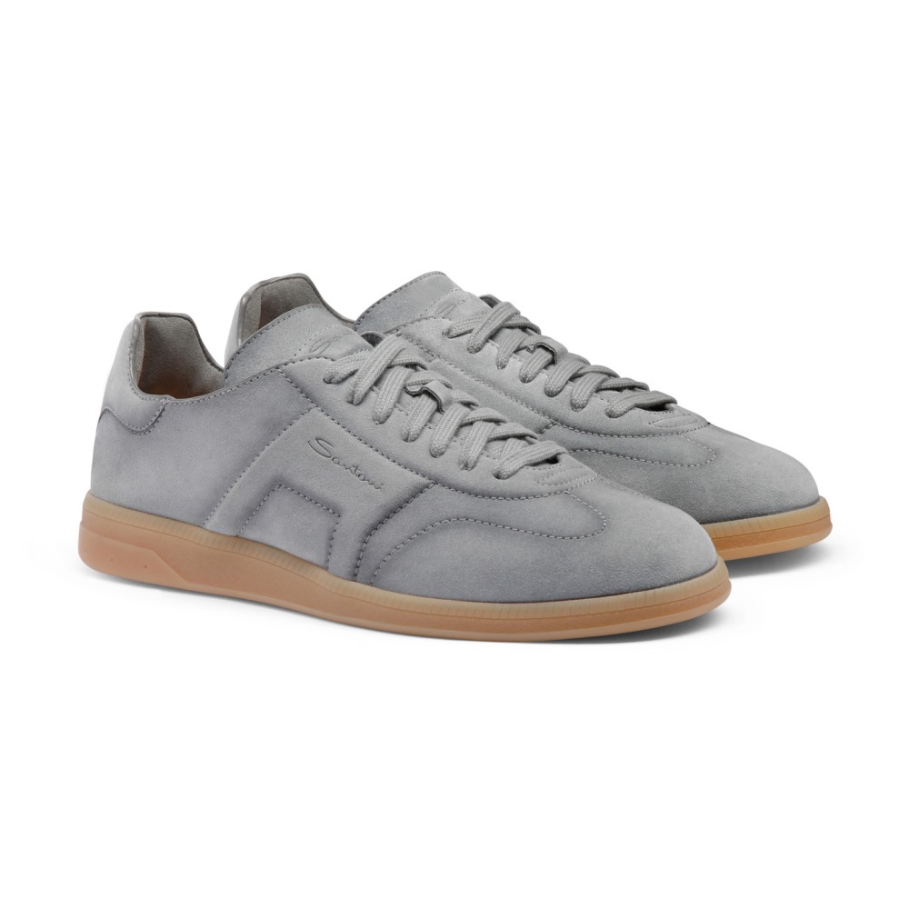 Sneaker DBS Oly da uomo in suede azzurro - Azzurro