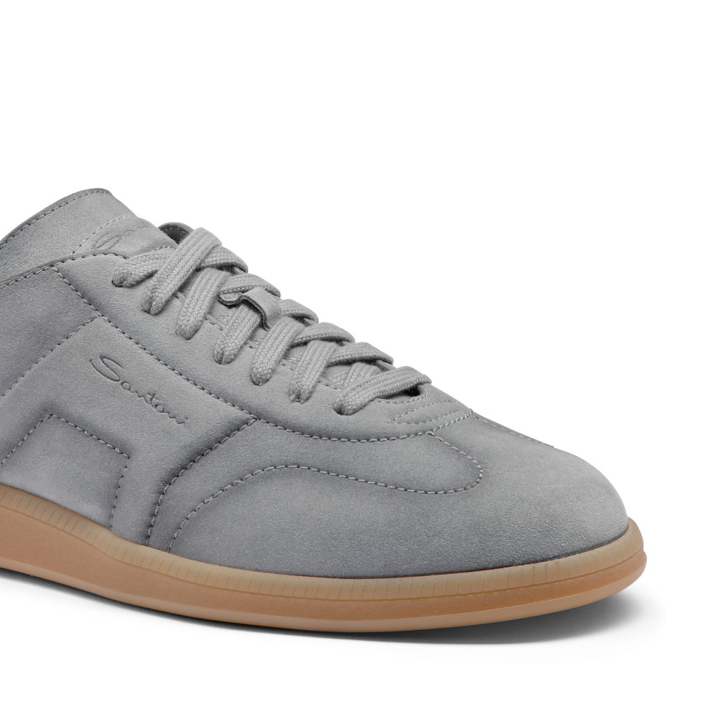 Sneaker DBS Oly da uomo in suede azzurro - Azzurro