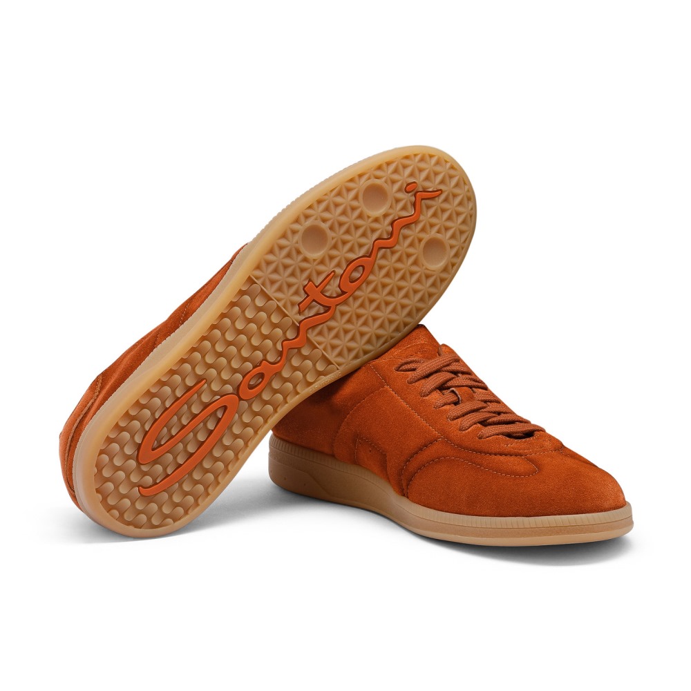 Sneaker DBS Oly da uomo in suede arancione - Arancione
