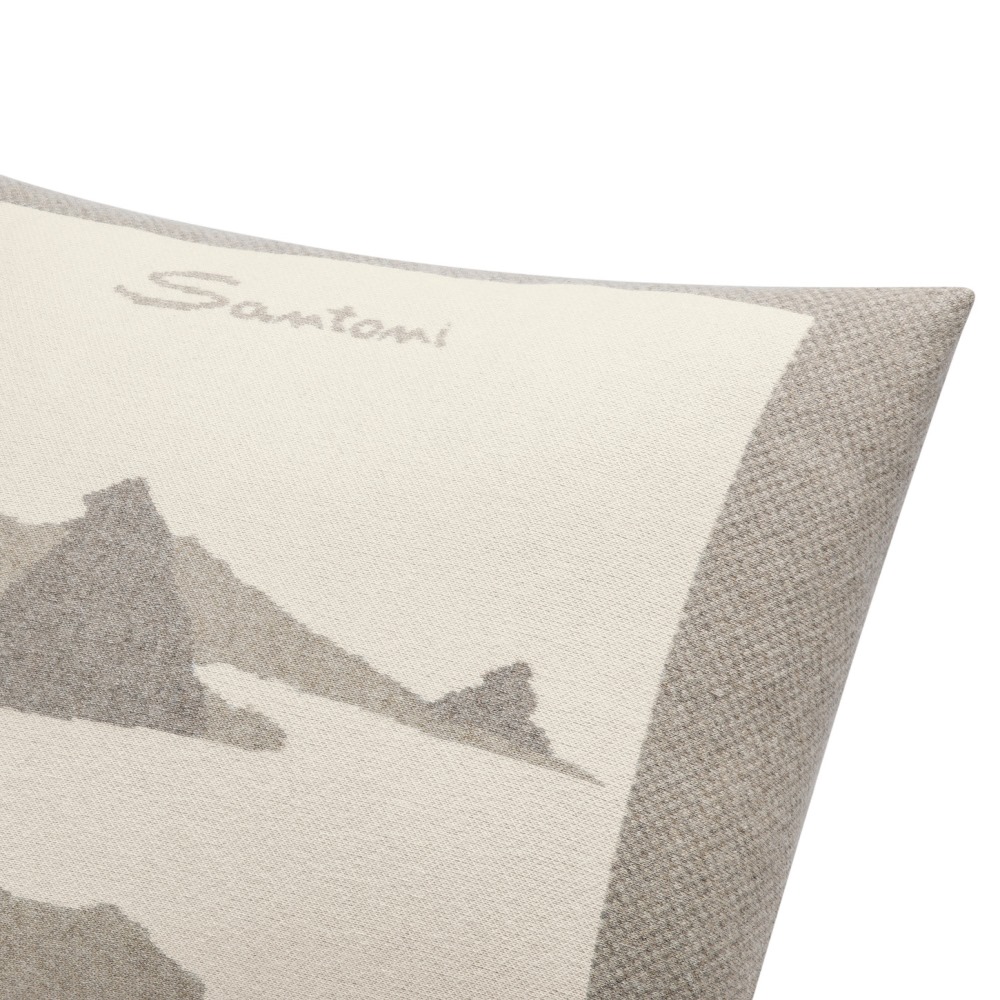 Cuscino in tessuto beige - Naturale