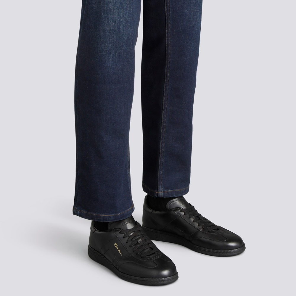 Sneaker DBS Oly da uomo in pelle nera - Nero