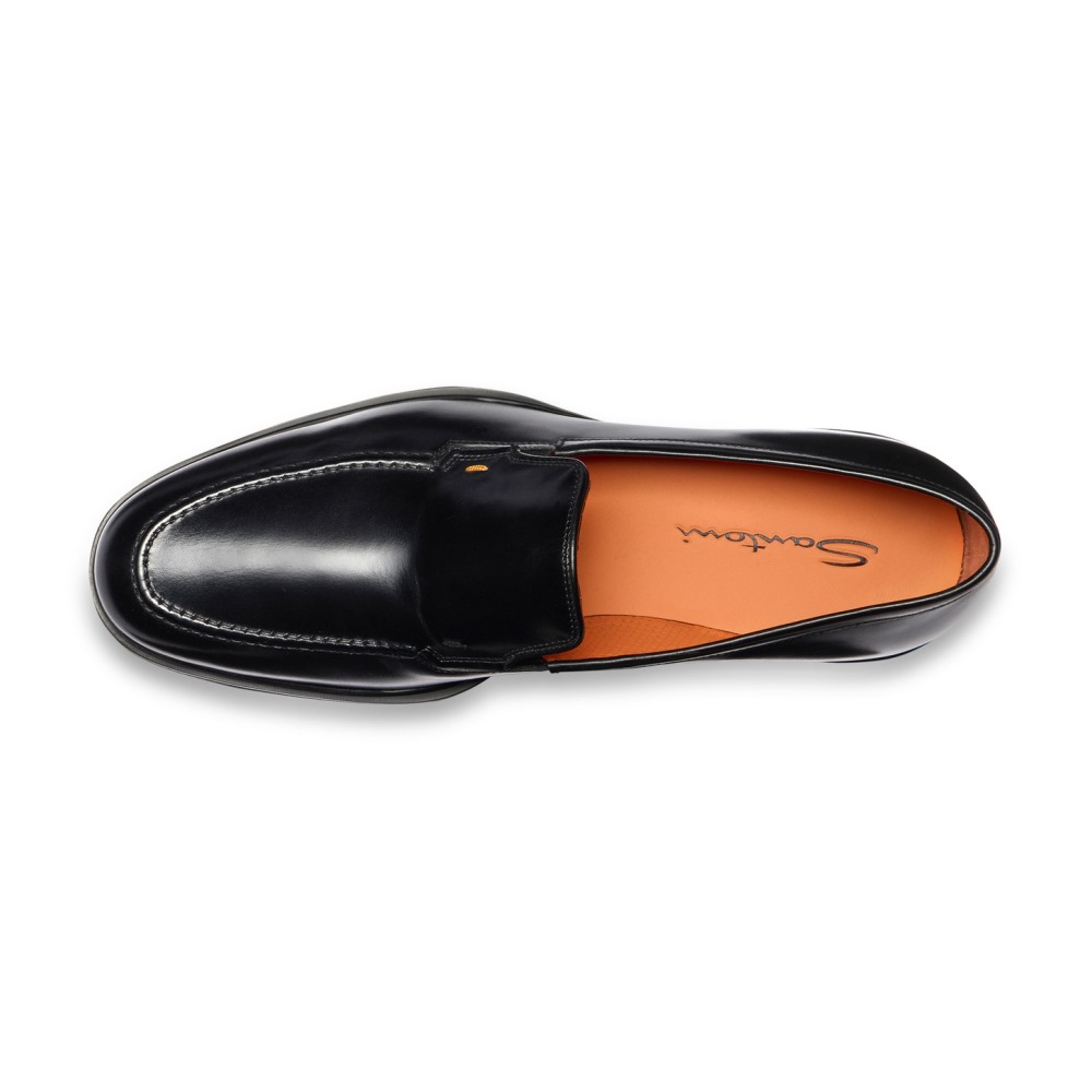Mocassino Easy da uomo in pelle nera - Nero