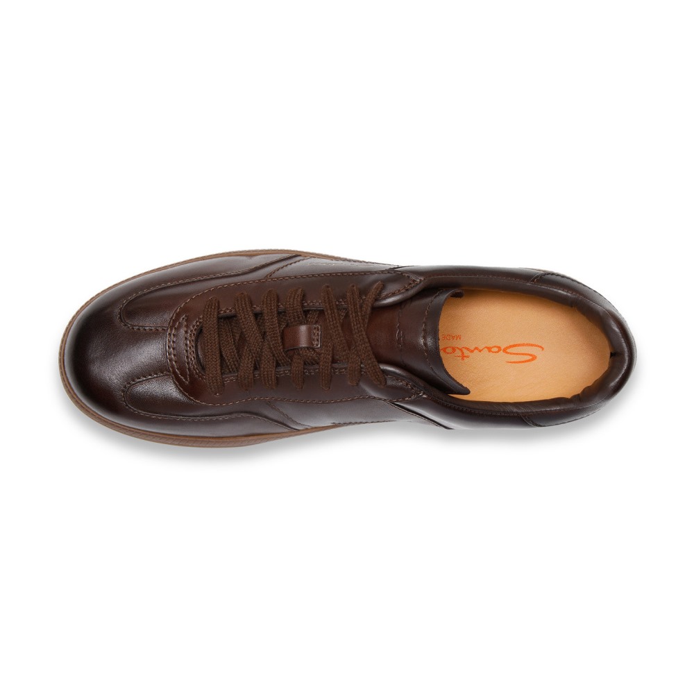 Sneaker DBS Oly da uomo in pelle testa di moro - Testa di moro