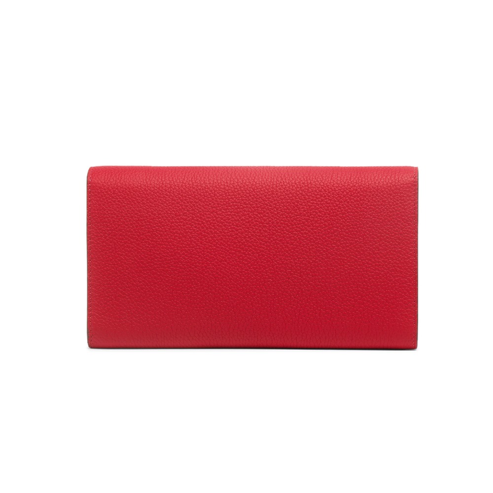 Borsa a tracolla in pelle rossa - Rosso