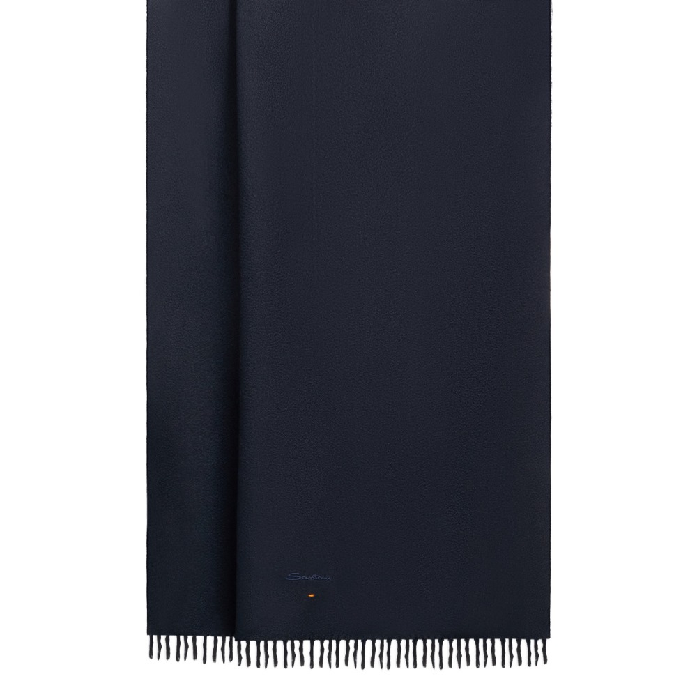 Sciarpa in cashmere blu - Blu