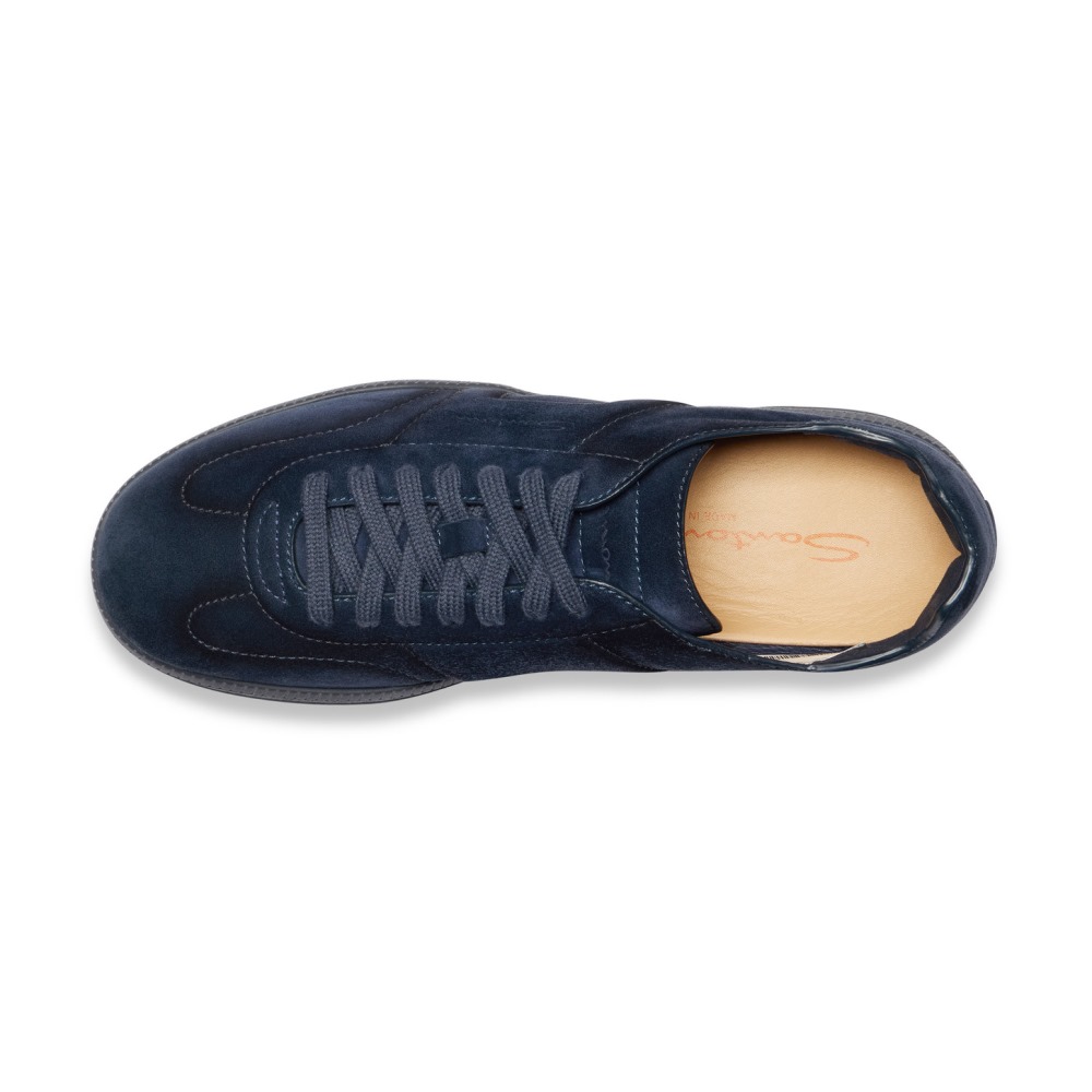 Sneaker DBS Oly da uomo in suede blu - Blu