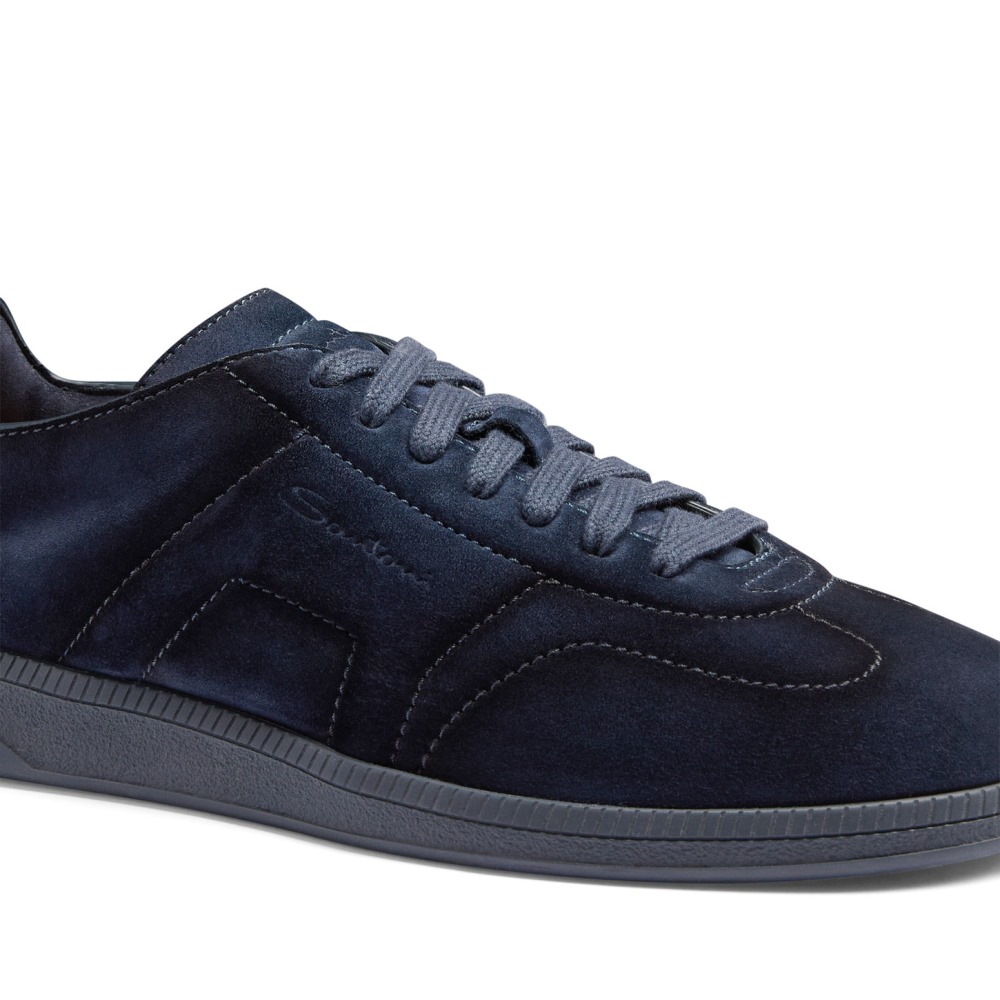 Sneaker DBS Oly da uomo in suede blu - Blu